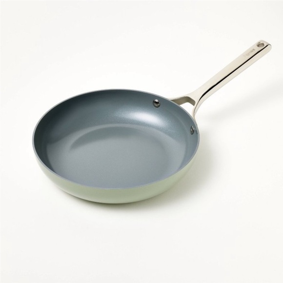 10-Inch Nonstick Ceramic-Coated Aluminum Frypan Sage green NWT - Picture 4 of 6